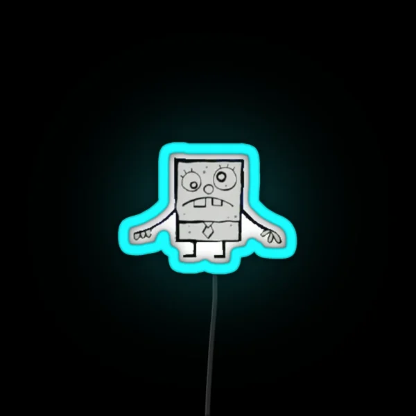 Doodlebob RGB Neon Sign