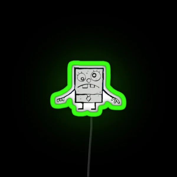 Doodlebob RGB Neon Sign