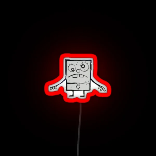Doodlebob RGB Neon Sign