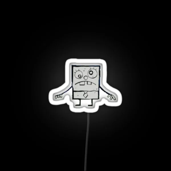 Doodlebob RGB Neon Sign
