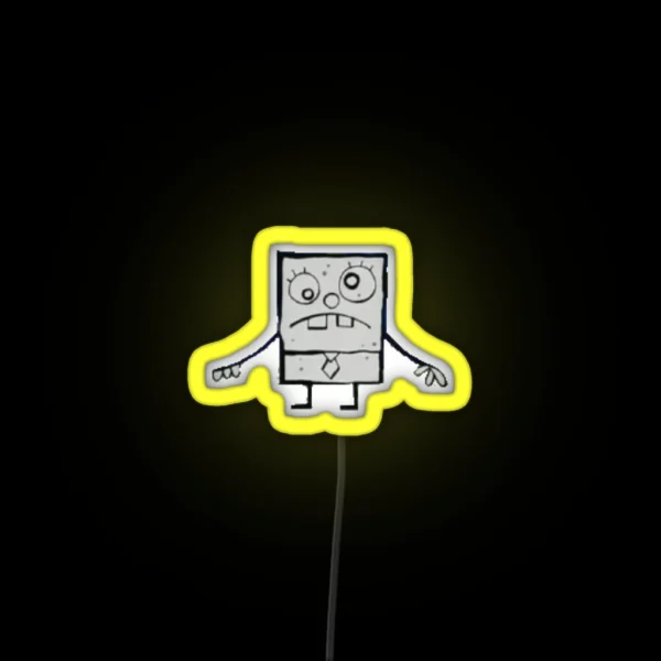 Doodlebob RGB Neon Sign