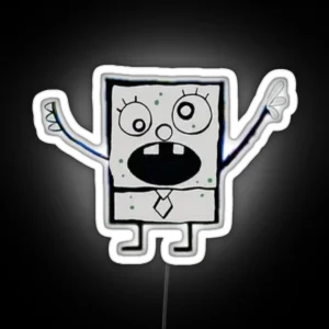 Doodlebob RGB Neon Sign