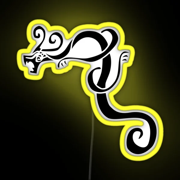 Doraken Tattoo RGB Neon Sign