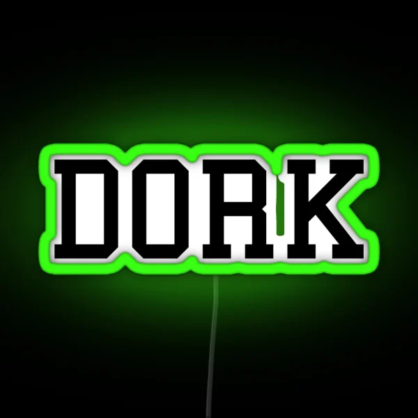 Dork RGB Neon Sign