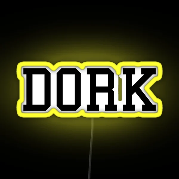 Dork RGB Neon Sign