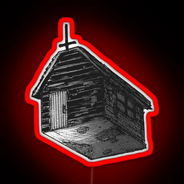 Dorohedoro Black House Just Floating There All Spooky RGB Neon Sign