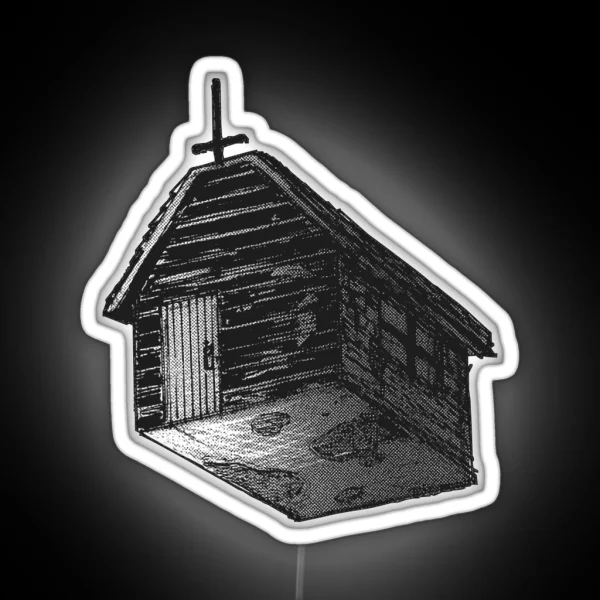 Dorohedoro Black House Just Floating There All Spooky RGB Neon Sign
