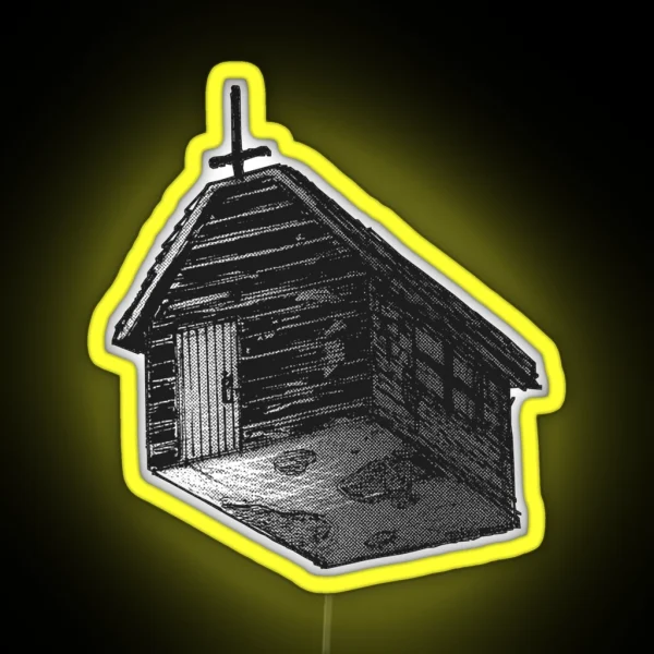 Dorohedoro Black House Just Floating There All Spooky RGB Neon Sign