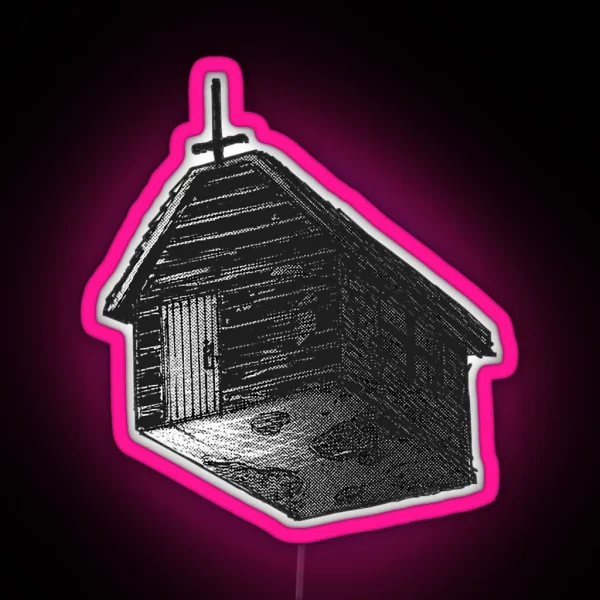 Dorohedoro Black House Just Floating There All Spooky RGB Neon Sign