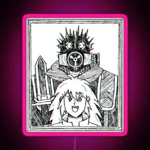 Dorohedoro Kaiman And Nikaido RGB Neon Sign