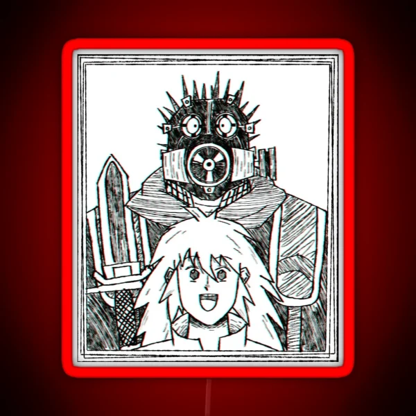Dorohedoro Kaiman And Nikaido RGB Neon Sign