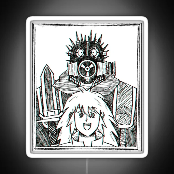 Dorohedoro Kaiman And Nikaido RGB Neon Sign