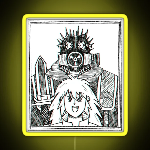 Dorohedoro Kaiman And Nikaido RGB Neon Sign