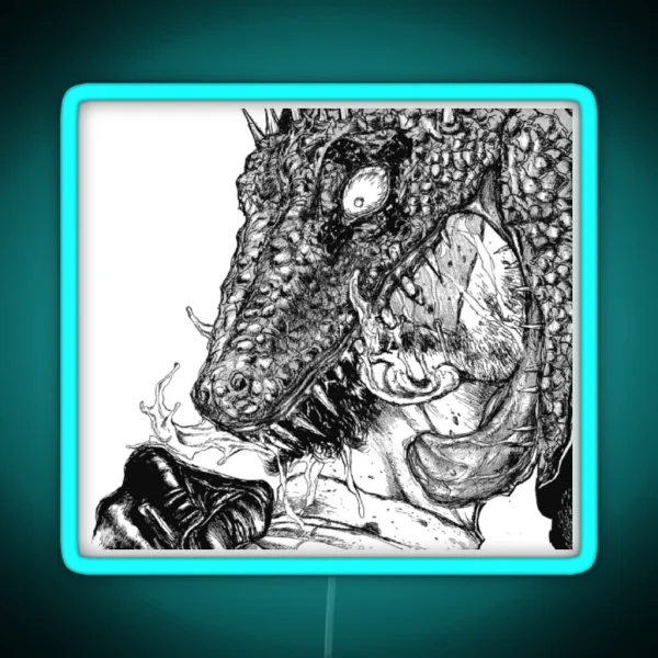Dorohedoro Manga Anime Panel Design RGB Neon Sign