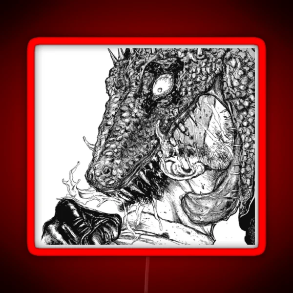 Dorohedoro Manga Anime Panel Design RGB Neon Sign