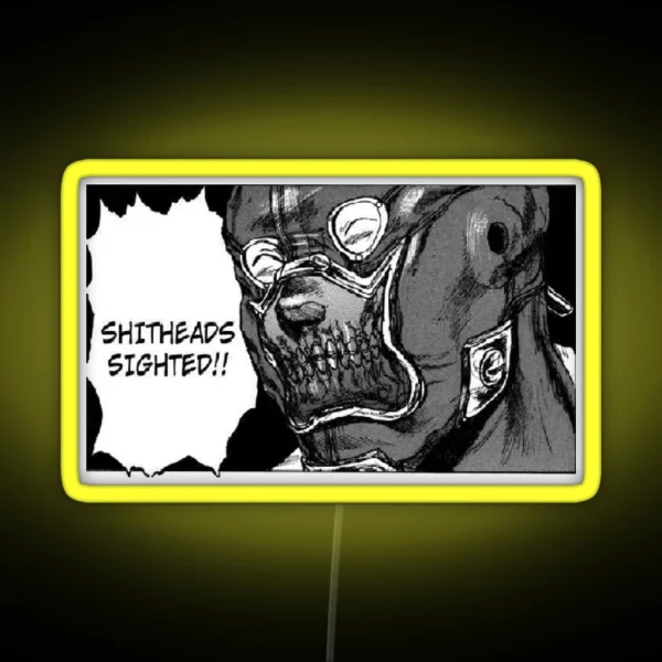 Dorohedoro Manga Anime Panel Design RGB Neon Sign