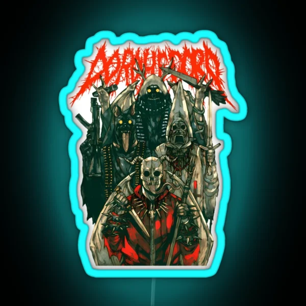 Dorohedoro Metal Rock Band RGB Neon Sign