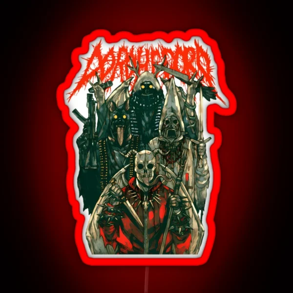 Dorohedoro Metal Rock Band RGB Neon Sign