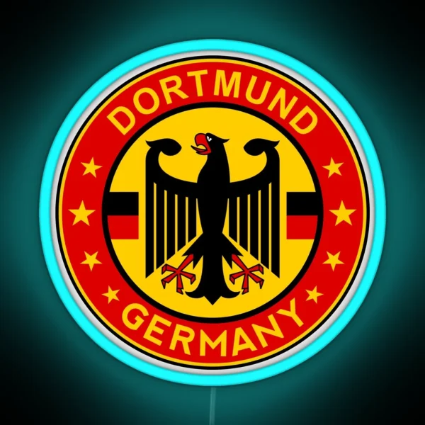 Dortmund Germany RGB Neon Sign