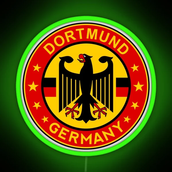 Dortmund Germany RGB Neon Sign