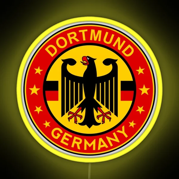 Dortmund Germany RGB Neon Sign