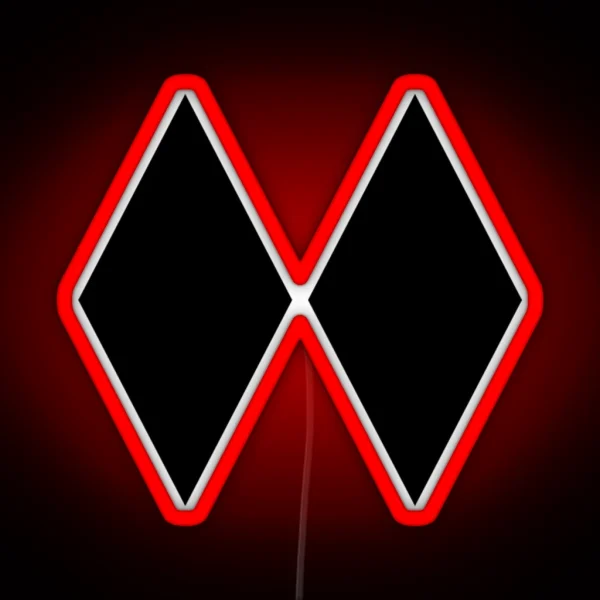 DOUBLE BLACK DIAMOND SKIING SKI EXPERT ONLY RGB Neon Sign