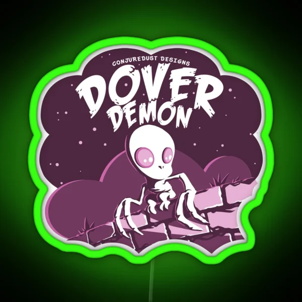 Dover Demon Encounter RGB Neon Sign