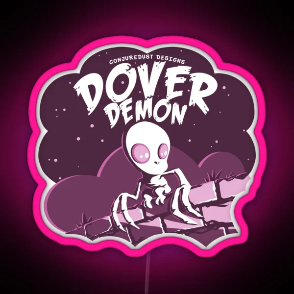 Dover Demon Encounter RGB Neon Sign