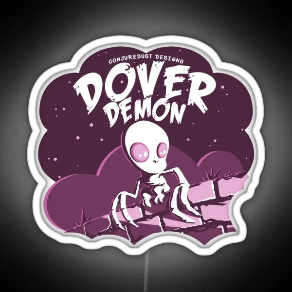 Dover Demon Encounter RGB Neon Sign
