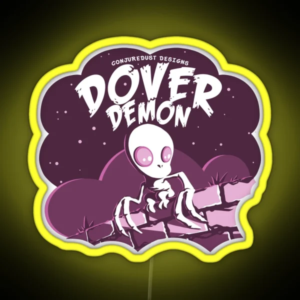 Dover Demon Encounter RGB Neon Sign