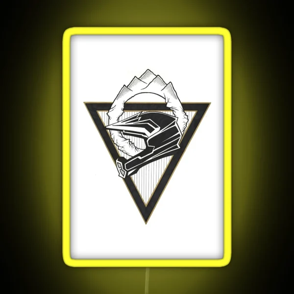Downhill MTB Enduro RGB Neon Sign