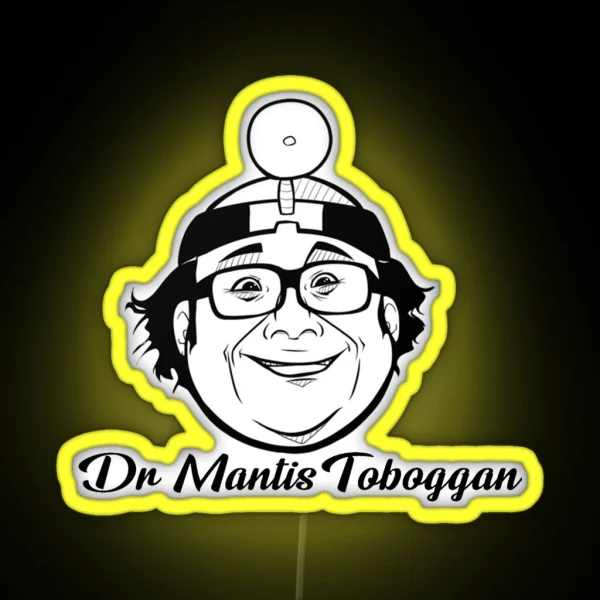 Dr Mantis Toboggan RGB Neon Sign