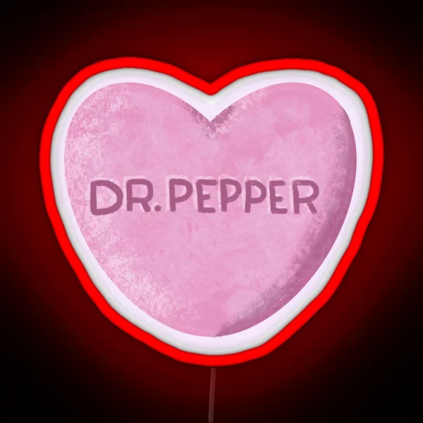 Dr Pepper Love RGB Neon Sign