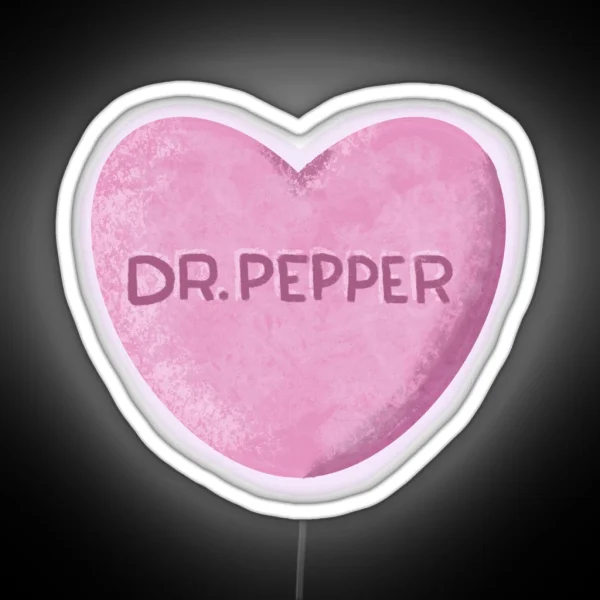 Dr Pepper Love RGB Neon Sign