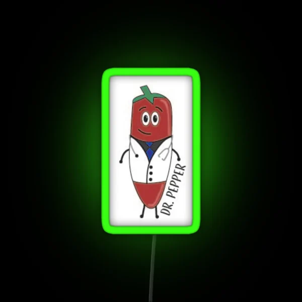 Dr Pepper RGB Neon Sign