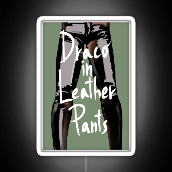 Draco In Leather Pants RGB Neon Sign