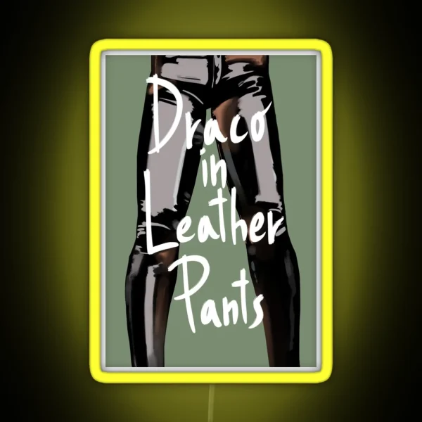 Draco In Leather Pants RGB Neon Sign