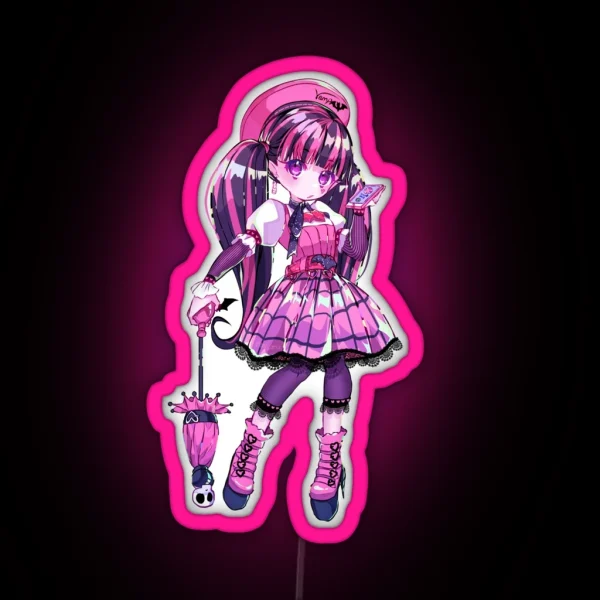 Draculaura RGB Neon Sign