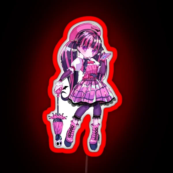 Draculaura RGB Neon Sign