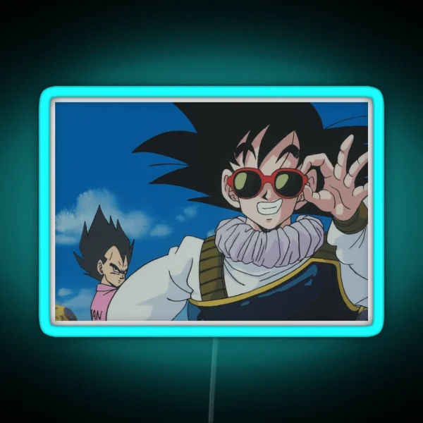 Dragon Ball Aesthetic RGB Neon Sign