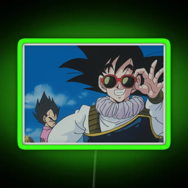 Dragon Ball Aesthetic RGB Neon Sign