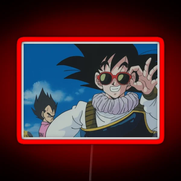 Dragon Ball Aesthetic RGB Neon Sign