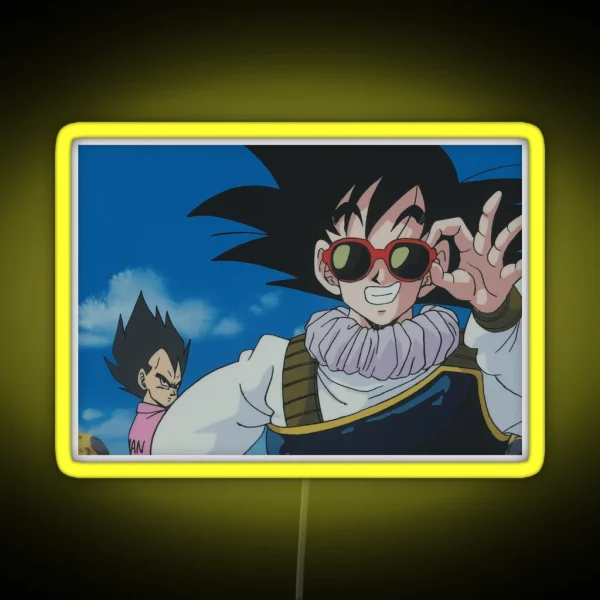 Dragon Ball Aesthetic RGB Neon Sign