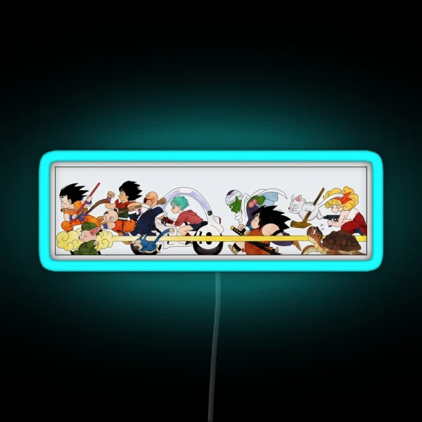 Dragon Ball RGB Neon Sign