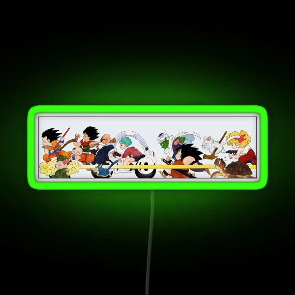 Dragon Ball RGB Neon Sign