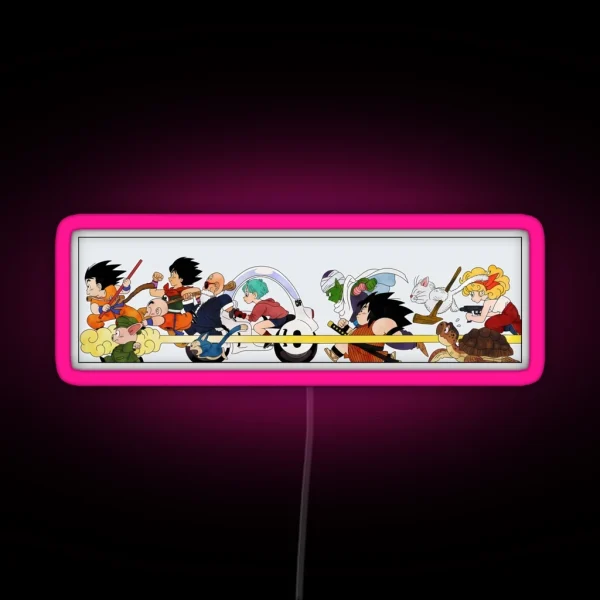 Dragon Ball RGB Neon Sign