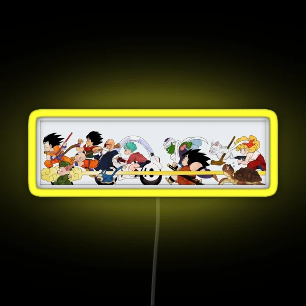 Dragon Ball RGB Neon Sign