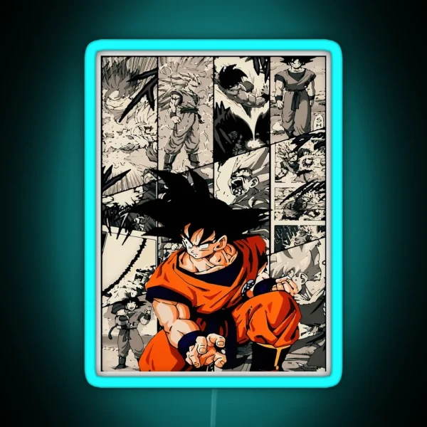 Dragon Ball RGB Neon Sign