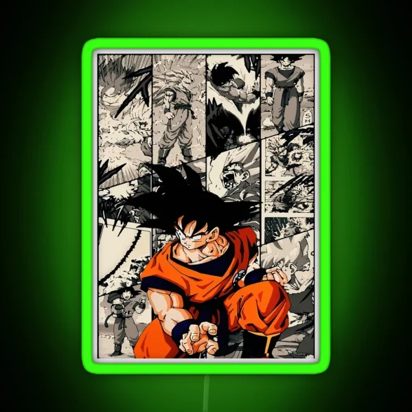 Dragon Ball RGB Neon Sign