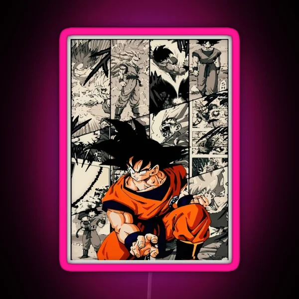 Dragon Ball RGB Neon Sign